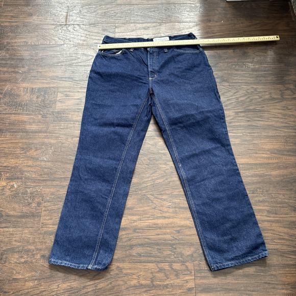 Carhartt FR Flame Resistant Work Jeans Men 38x32 Denim
